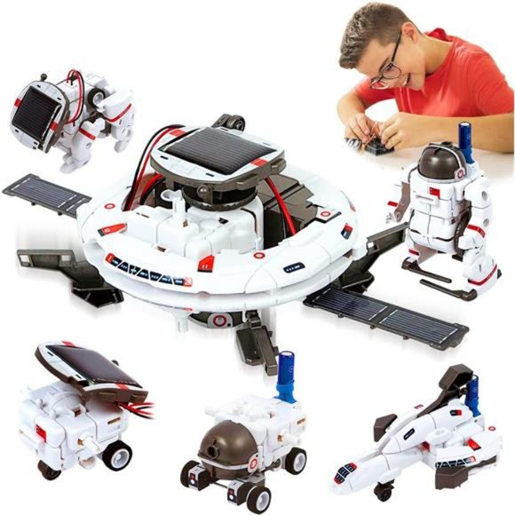 Science Kits for Kids Age 8-12 Solar Robot Kit Learning Building STEM Toys - Picture 1 of 6